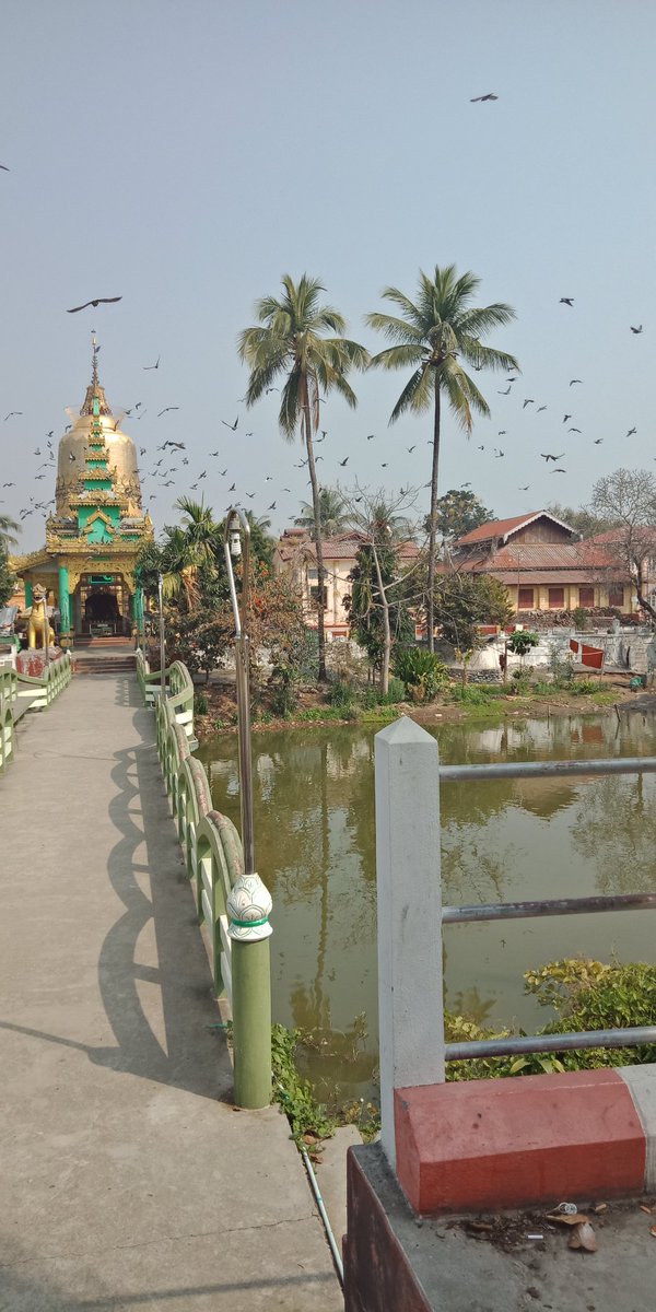 ေသနတ္​သံတခ်က္​ဟာလူကိုမ​ေျပာနဲ႔
ငွက္​တအုပ္​​ေတာင္​ထ​ေျပးရတယ္​
​ေအး​ေဆးစြာ..​ေနၾကပါလား
သိဘို႔