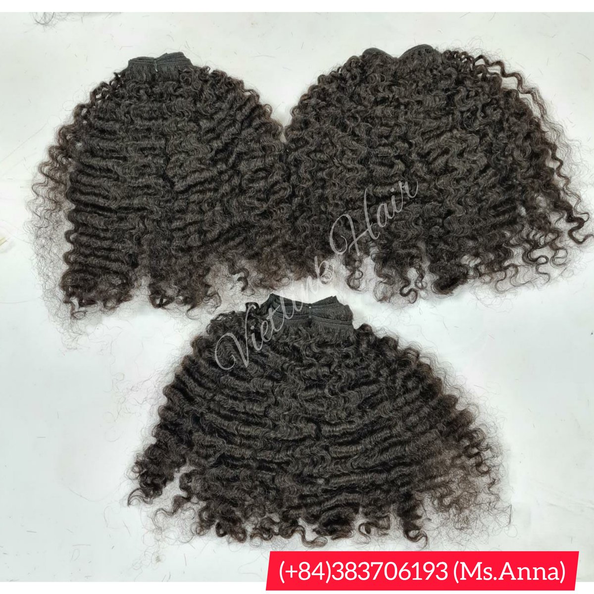 VietlinkAnna's tweet photo. 💓 KINKY CURLY WEFT HAIR EXTENSION 💓 
📞 Contact me via Whatsapp: +84 38 370 6193 (Ms.Anna)

#vietnamwholesalehair #rawcambodianhair #hdlace #frontal #wavyclosure
#wavywig #burmesecurly #bundles   #kinkycurly #kinkycurlyhair #burmesehairvendor #burmeserawhair https://t.co/Pca0sTEurf