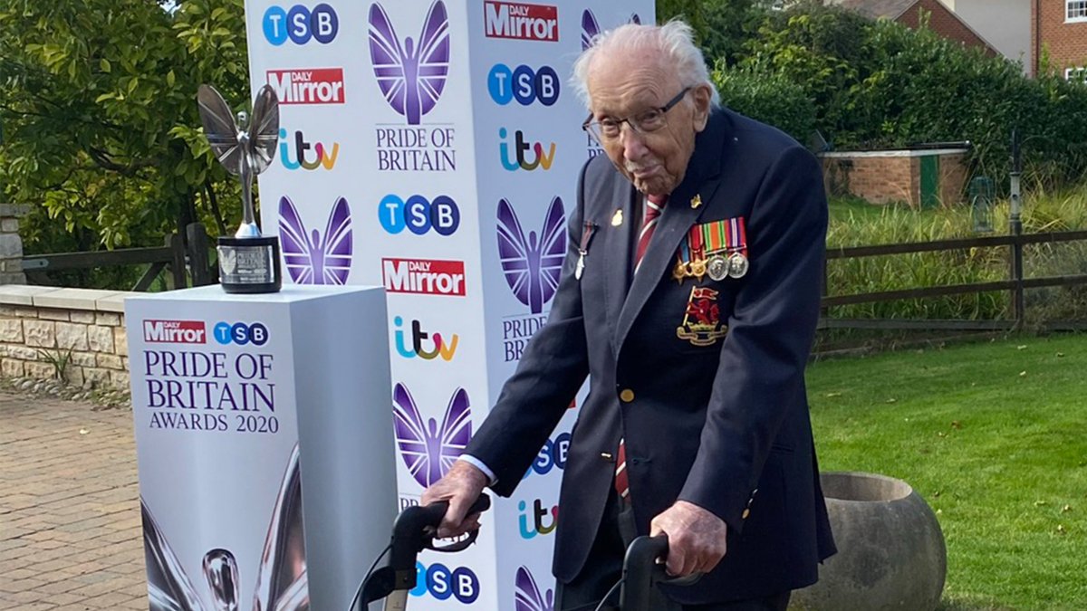 Today, we join the nation to pay our respects to Captain Sir Tom Moore on behalf of <a href="/SSAFA/">SSAFA</a> volunteers and employees across the UK. Inspiring others at a dark time in our recent history, his legacy and determination will be remembered by a generation.