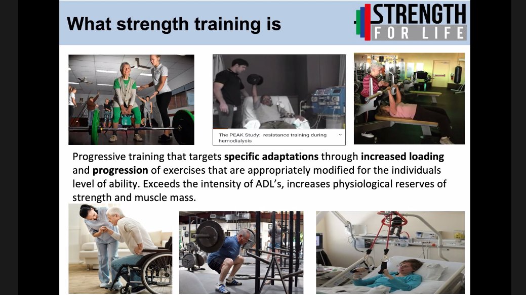 GatesPhysio's tweet photo. Individualized and at appropriate intensity.
Strength training ≠ ADLs/general PA
#StrengthSavesLives @Strength4_Life #TestandTrain https://t.co/KpRCTtQr8z