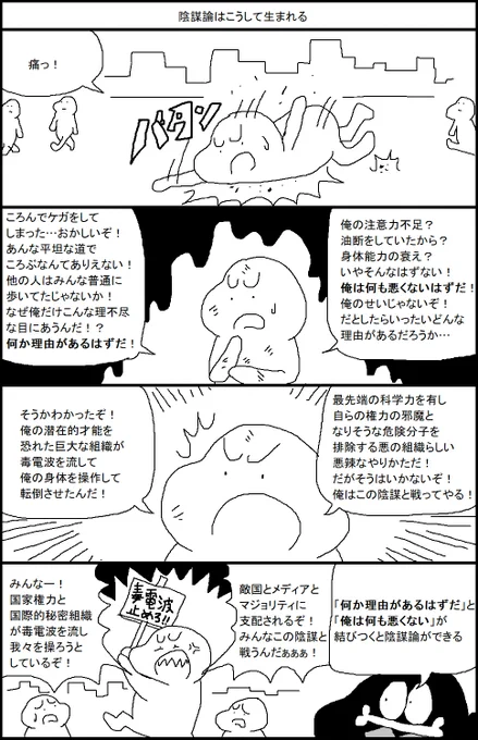 陰謀論はこうして生まれる 