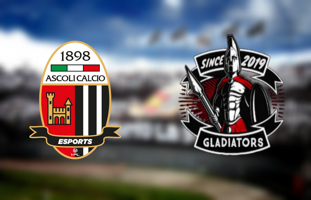 ⚠️UFFICIALE⚠️ <a href="/Gladiators_ES/">Gladiators eSports</a> entrano a far parte del nostro grande progetto. In bocca al lupo in primis ai ragazzi che insieme a noi guideranno la squadra questa stagione <a href="/GLDPale99/">GLDPale99</a> @GLDSkriniar3 e tutti i giocatori che ne faranno parte. #ForzaAscoli💪⚽️
