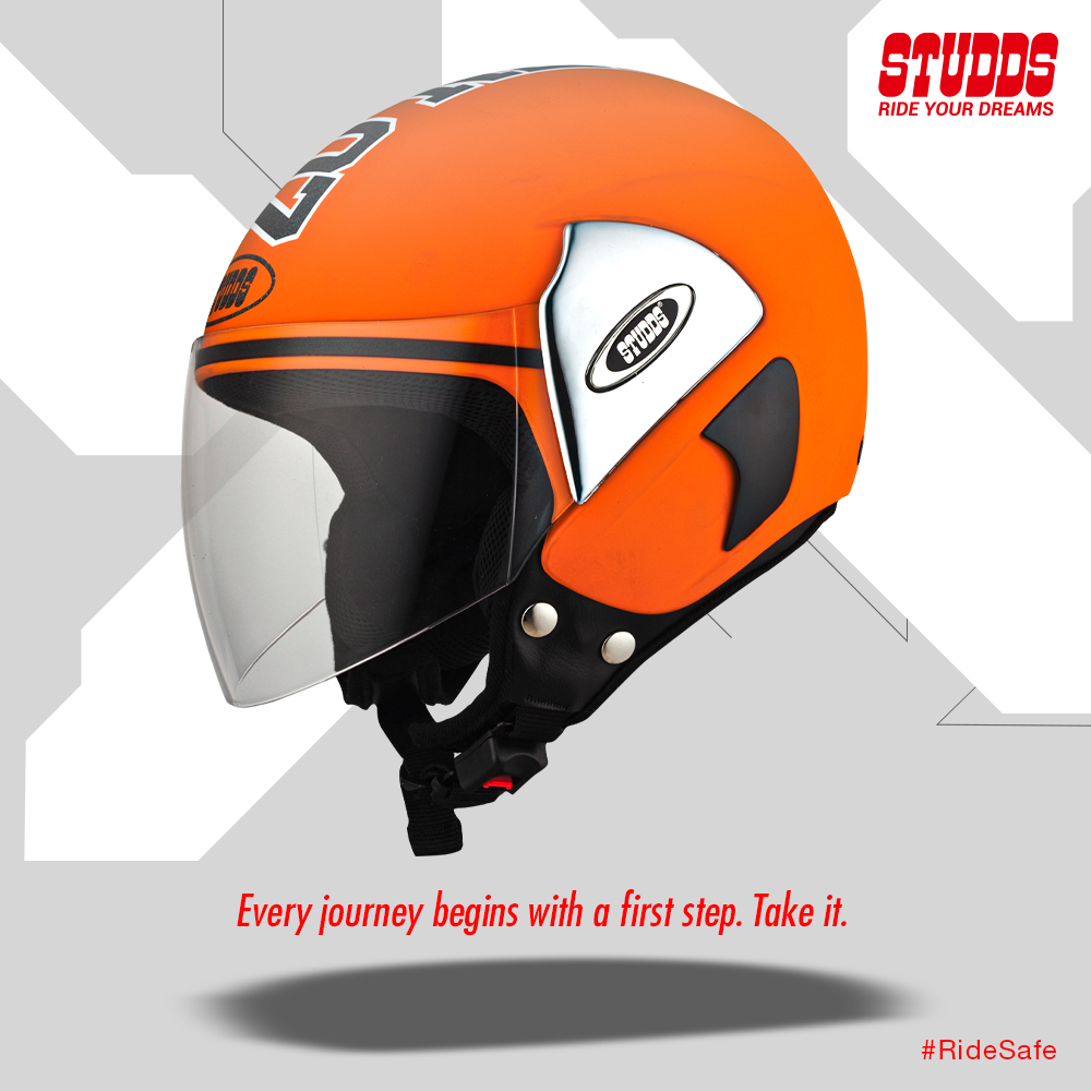StuddsHelmet's tweet photo. Whether going to work hub or fun pub! Make your ride safe and stylish with #StuddsCub!

https://t.co/zdyhhnY3oc

#Studds #StuddsHelmets #RideYourDreams #RideSafe #Cub07 #StuddsCub07 #SafetyFirst #StylishHelmets #OpenFaceHelmets https://t.co/TfUctDV3vu