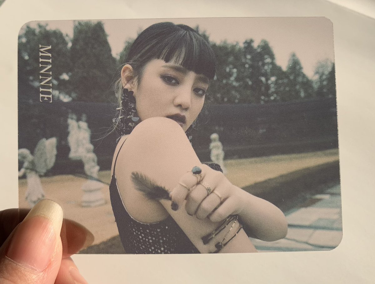 miimyyndss's tweet photo. ขายการ์ดจากบั้ม i trust (g)idle ค่ะ
📌การ์ดมินนี่ โปร่งแสง 200 บาท
📌การ์ดชูฮวา โซยอน ซูจิน 200 บาท

ราคารวมส่งค่ะ สอบถามเพิ่มเติมทักมาได้เลยค่า 🤍💛

#gidle #ไอเดิล #ตลาดนัดไอเดิล #ตลาดนัดidle #ตลาดนัดgidle https://t.co/locCcVJ6sq