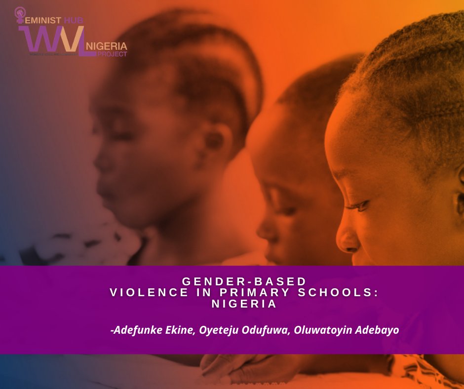 ActionAidNG's tweet photo. Study this comparative research to collect baseline data on School Related Gender Based Violence (SRGBV) in primary schools and learn about types, causes, and possible preventive measures. 
Details - https://t.co/Rktuj9KXD4 

#NigerianWomenMatter #CanadaDevNG #Education #EndGBV https://t.co/Rrt3UJEo2a