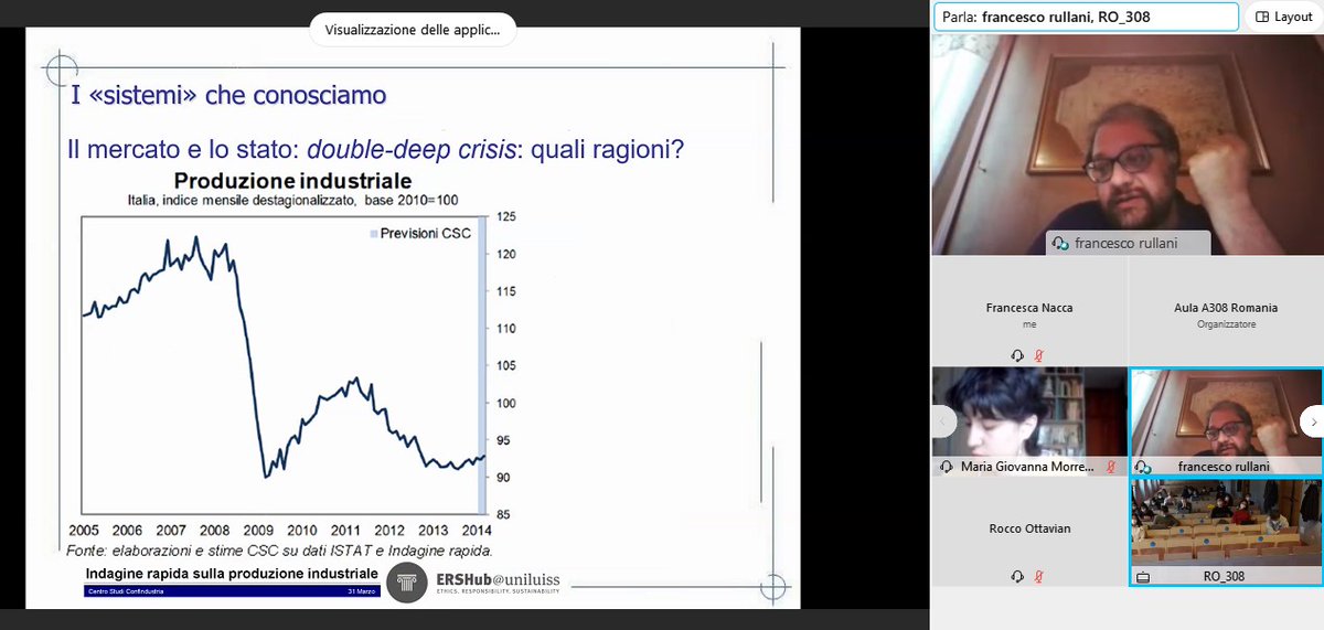 LabGov's tweet photo. Al via il workshop "Social innovation, etica, imprenditoria e innovazione" del #GrInnLab 2021. Primo ospite Francesco Rullani, Professore di economia dell'Università Ca' Foscari. Si parla di #responsabilità legata ai #sistemi che regolano la società. https://t.co/r8KwghdeaO