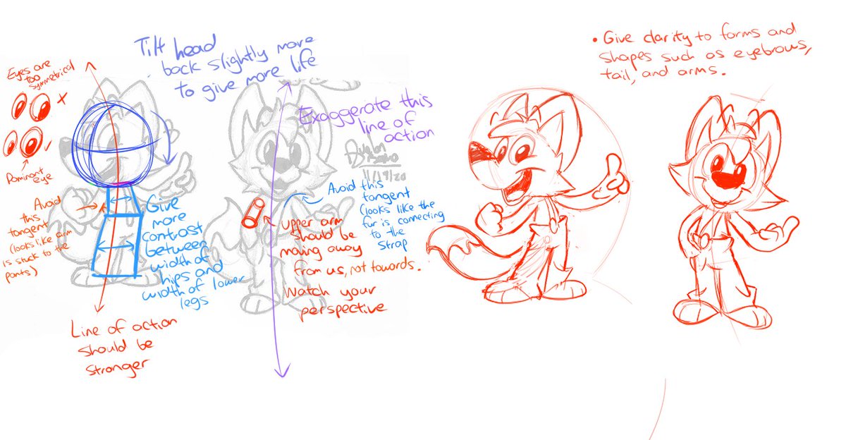 CraftyToons's tweet photo. @AvalonUrsano I've given you a few pointers to keep in mind with your character. Just a heads up that I'm still learning this myself and not a complete expert at designing right now, so you may disagree with some things I've mentioned. These are just some things I've noticed myself. https://t.co/48Wt5HWQxQ