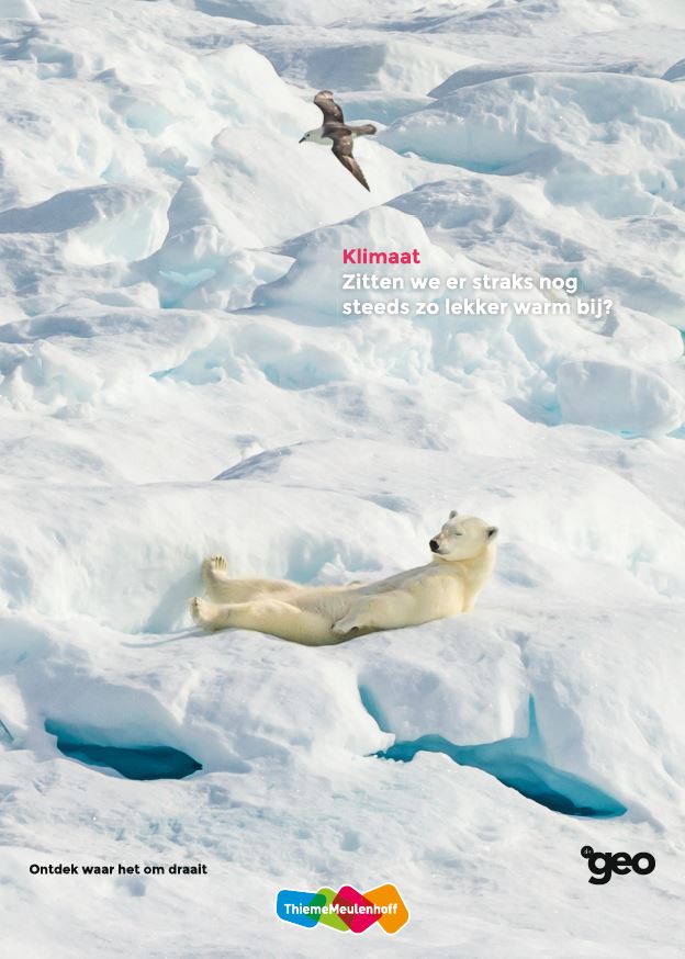 Vandaag #PolarBearday 🌎 De wereld heeft te maken met grote uitdagingen. Actuele onderwerpen die allemaal aan bod komen bij het vak #aardrijkskunde. De makers van #DeGeo geloven in docenten die leerlingen meenemen in het verhaal van de wereld. Want dát is nodig voor verandering.