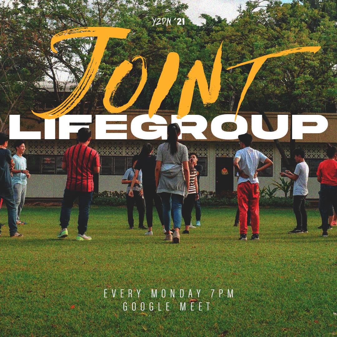 y2dnum's tweet image. JOINT LIFEGROUP MONDAY 7PM!!!! Join us and be part of our family! This is open for all. 🔥🔥🔥

Don't forget to invite your friends, classmates and family! Join us and be blessed! ❤️

#y2dn21 #jointlifegroup