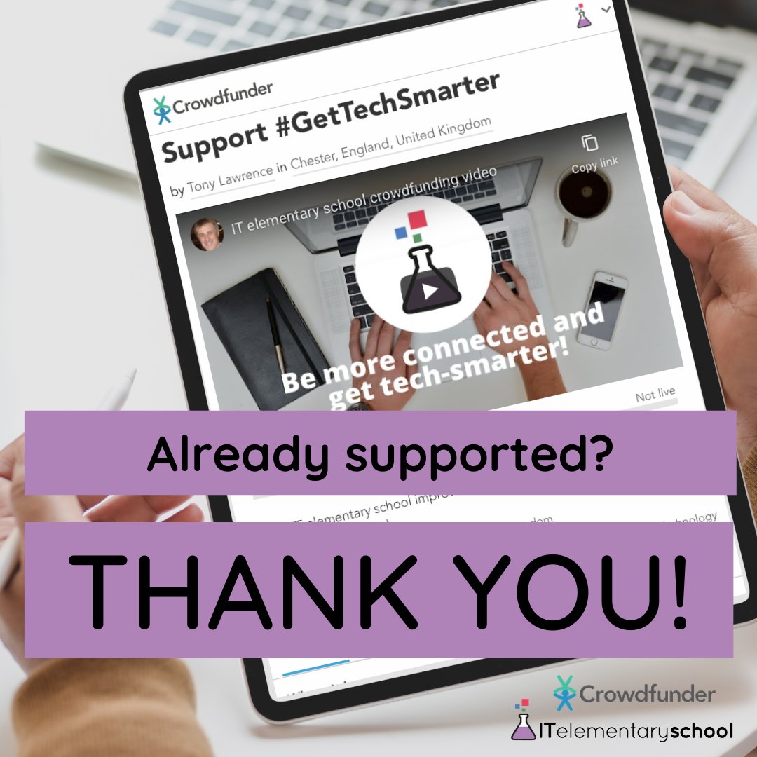 GetTechSmarter's tweet image. It&apos;s the weekend 🙌 

If you have already supported us this week PLEASE share our message as widely as possible with your friends, family and followers – encouraging them to pledge this weekend! 💙