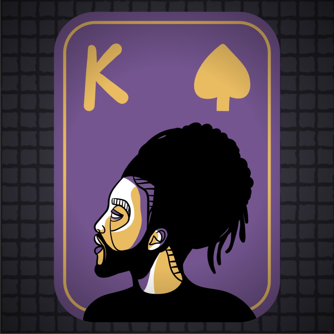 FlickSol's tweet photo. Nigeria born visual artist & engineer Sam Modder, moved to the US to study a Masters in Fine Art at Washington Uni, St Louis. This is her creation
My Hair Is My Crown Deck 💜 💛 in-game NOW!
#screenshotsaturday #gameart #mobiegames #indiedev #gamedev #solitaire #playingcards https://t.co/vvHri76l8V