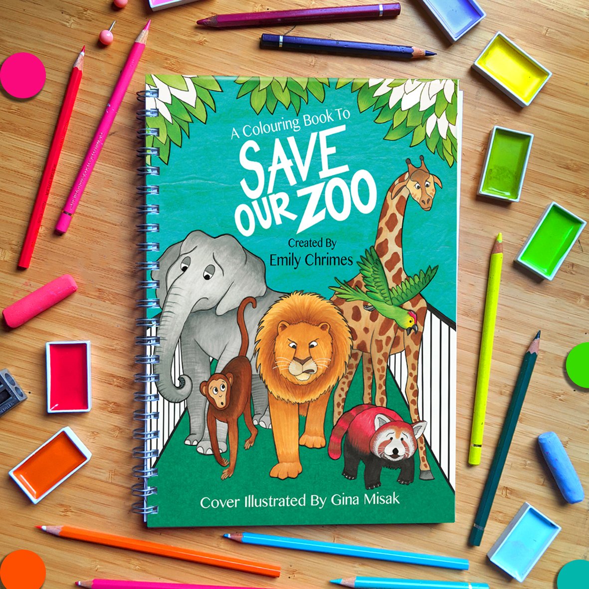watadventure's tweet photo. Get your chilled weekend sorted 🌈

Save Our Zoo colouring book available only from https://t.co/hP5MCd8kbu https://t.co/uUNyEc1pPU