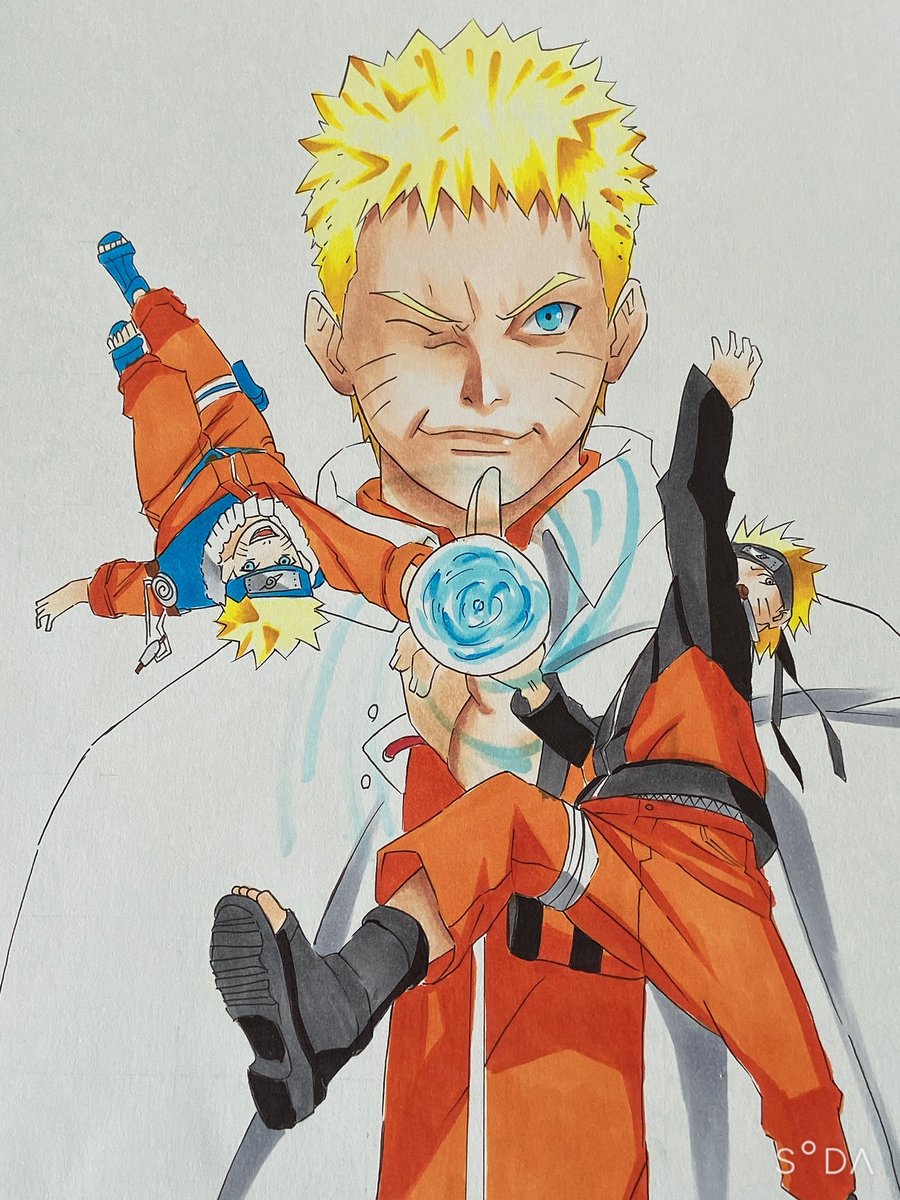 Naruto ナルト描きました Naruto ナルト 模写 絵描きさんと繋がりたい あたらっぷ のイラスト