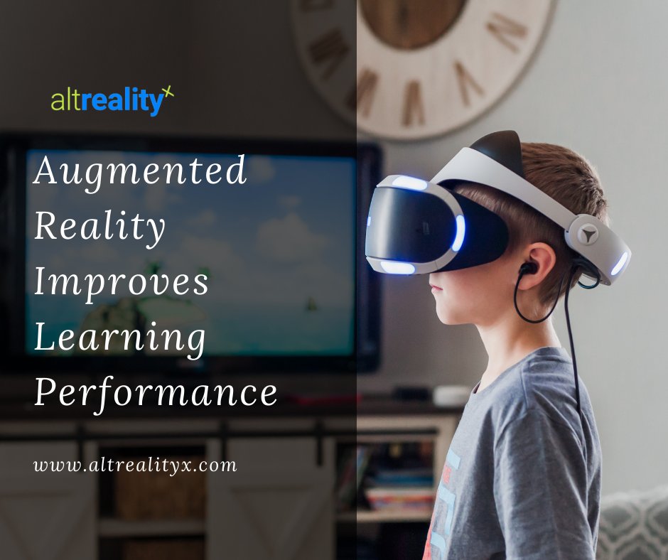 XAltreality's tweet photo. AR provides a new way to learn by allowing learners to visualize the complex dimensional relationship and abstract concepts. AR enhances learning performance in a similar way as the most used teaching materials.

#altrealityx #augmentedreality #virtualreality #vrapps #vrdevices https://t.co/n49T69YBVB