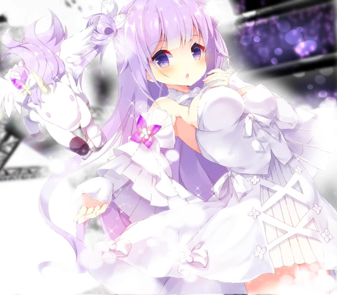skeb1点納品しました～!?✨
アズレンのユニコーンちゃん!!アイドル衣装!
https://t.co/7sAFawLdJE #Skeb #Commission @skeb_jpより 