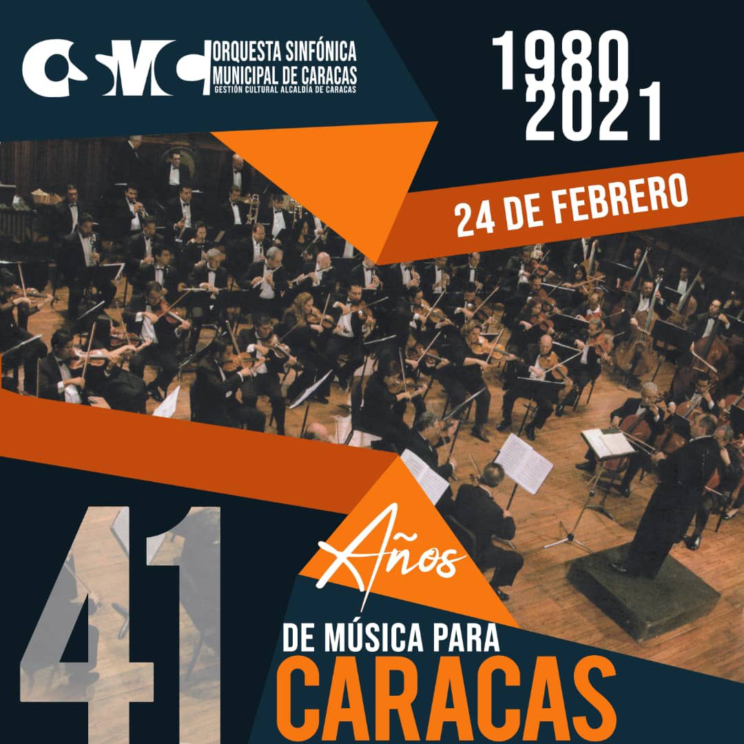 41 años de Historia!!! 41 años de música para Caracas!!! 41 años de anécdotas!!! #SomosLaOrquestaDeCaracas y nos complace celebrar nuestro #41AniversarioOSMC con lo mejor de nuestro repertorio disponible en el canal de YouTube 💻📱 Suscríbete <a href="/muraki_sadao/">Sadao Muraki</a> <a href="/RSaglimbeni/">Rodolfo Saglimbeni</a> <a href="/ErikaPSUV/">Erika Farías Peña</a>