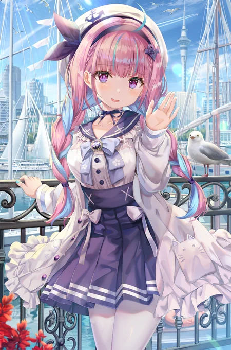 湊の乙女
#あくあーと 
