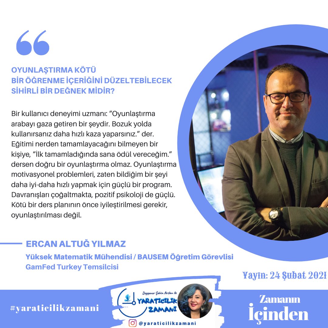 yaraticilikzmn's tweet photo. #yaratıcılık ZAMANI(n) İÇİNDEN
@ercanaltug @duygunursahin
⏰ZAMAN YARATICILIK ZAMANI
#creativitytime #yaraticilikzamani #egitim #çocuk #oyun #oyunlaştırma #egitseloyun #play #game #gamification #oyunlastırma #gamefed #creativity #innovation #creativity #yaratıcılık #egt 🦋 https://t.co/JVdNPz9sh2