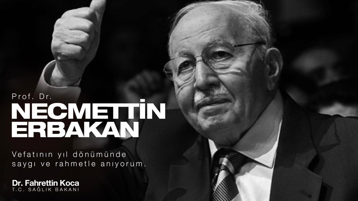 Malıyla, canıyla cihad eden bir Müslüman olarak anılmak istemişti. Sevenleri ona Mücahit Erbakan diye seslendi. Merhum Necmettin Erbakan Hocamızı vefatının 10. yılında rahmet ve minnetle anıyorum.