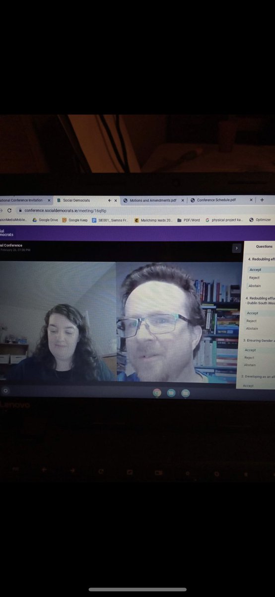 SocDemsRosGal's tweet image. Really proud of @ciaranmac a @SocDemsRosGal member of @SocDems who discussed the need for evidence based policy at yesterday’s conference💜