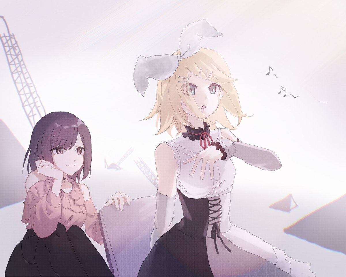 鏡音リン 「リンと東雲姉弟
#prsk_FA 」|６クのイラスト