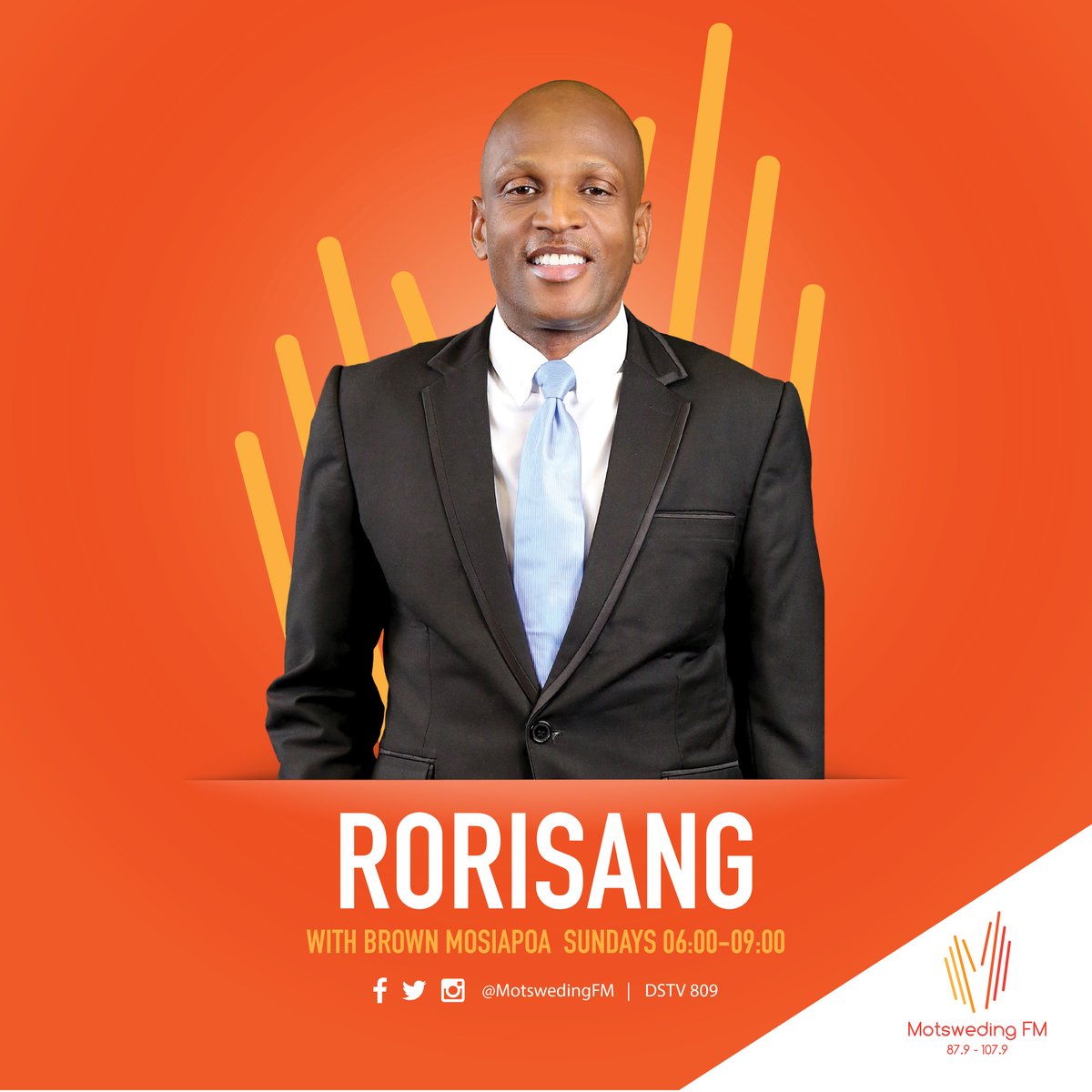 Motsweding FM on Twitter "0600 0900 Rorisang Brown Mosiapoa