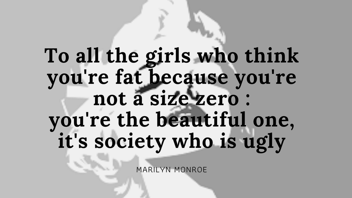 You're the beautiful one, it's society who is ugly

#PlusSize #PlusSizeModel #PlusSizeDresses #PlusSizeGowns #plussizeclothing #plussizequotes #Plussizefashionista #bodypositive #style #attitude #beautiful  #beauty #fashion #selfesteem #Wonderful #confident #Willpower #society