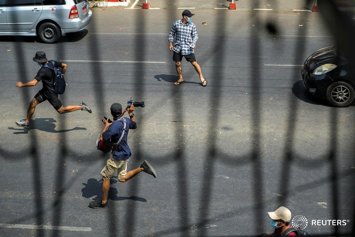 Special thanks to all those Journalists who are trying really hard to give us the exact news and photos. All of us will also be trying our best in our own ways in this movement. #WhatsHappeningInMyanmar #Feb27Coup