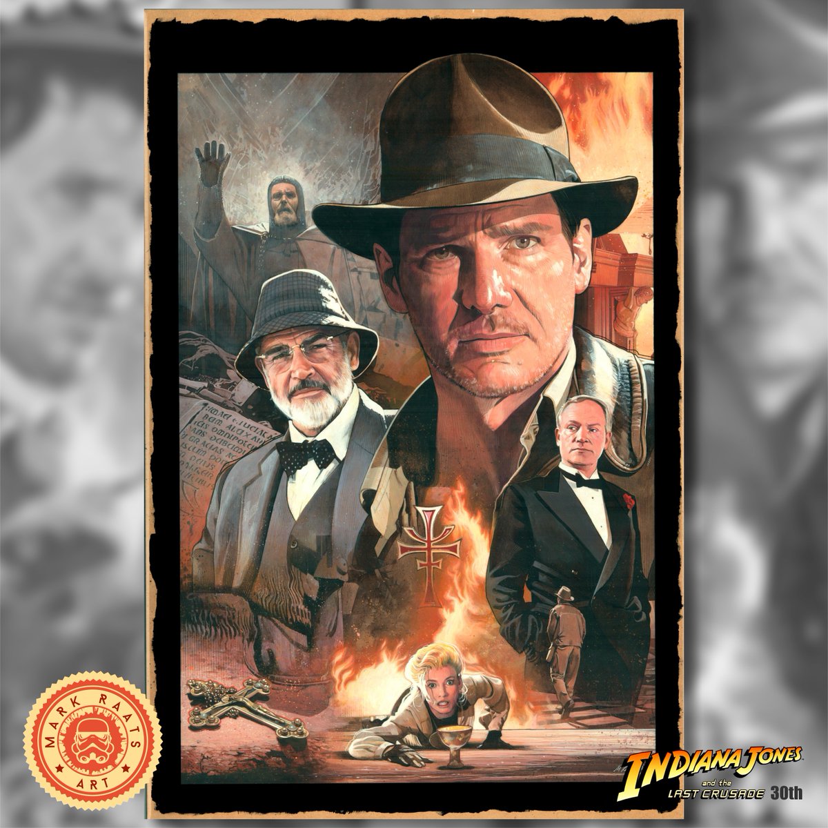 Indiana Jones and the Last Crusade - concepts and final painted art.

#indianajones #georgelucas #stevenspielberg #lucasfilm #disney #harrisonford #seanconnery #johnrhysdavies #alisondoody #julianglover