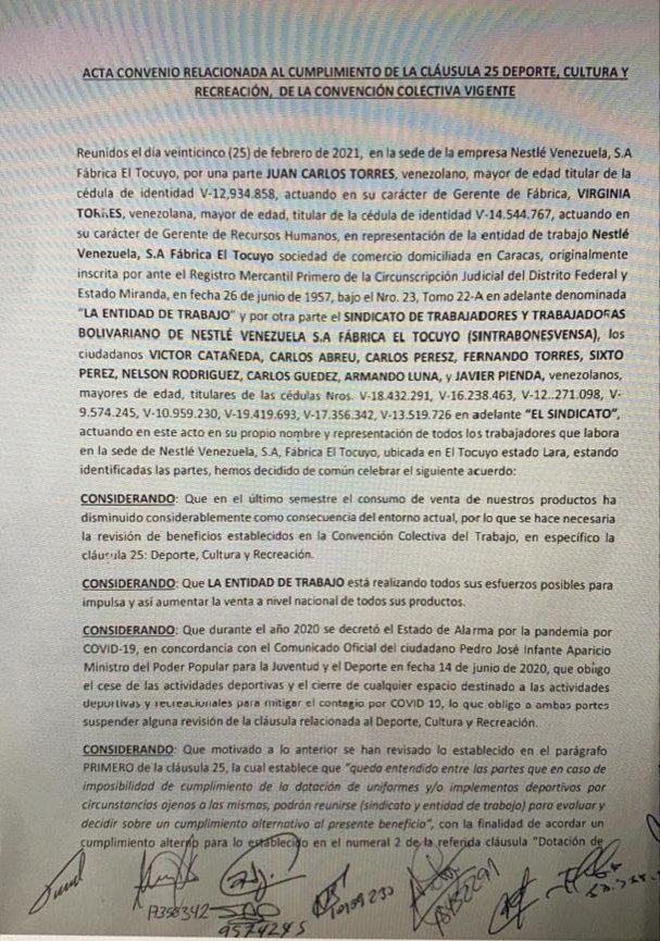 @candadosindical @vozproletaria @Sintrabonesven1 @twiteoElTocuyo @GiselaR_Moran @cbolivariana @GestionObreraSP @ComunaElMaizal @Tropanestle @ElTocuyoalDia Y esto que fue que firmaron ustedes? @candadosindical @Sintrabonesven2 @Sintrabonesven2 @GiselaR_Moran