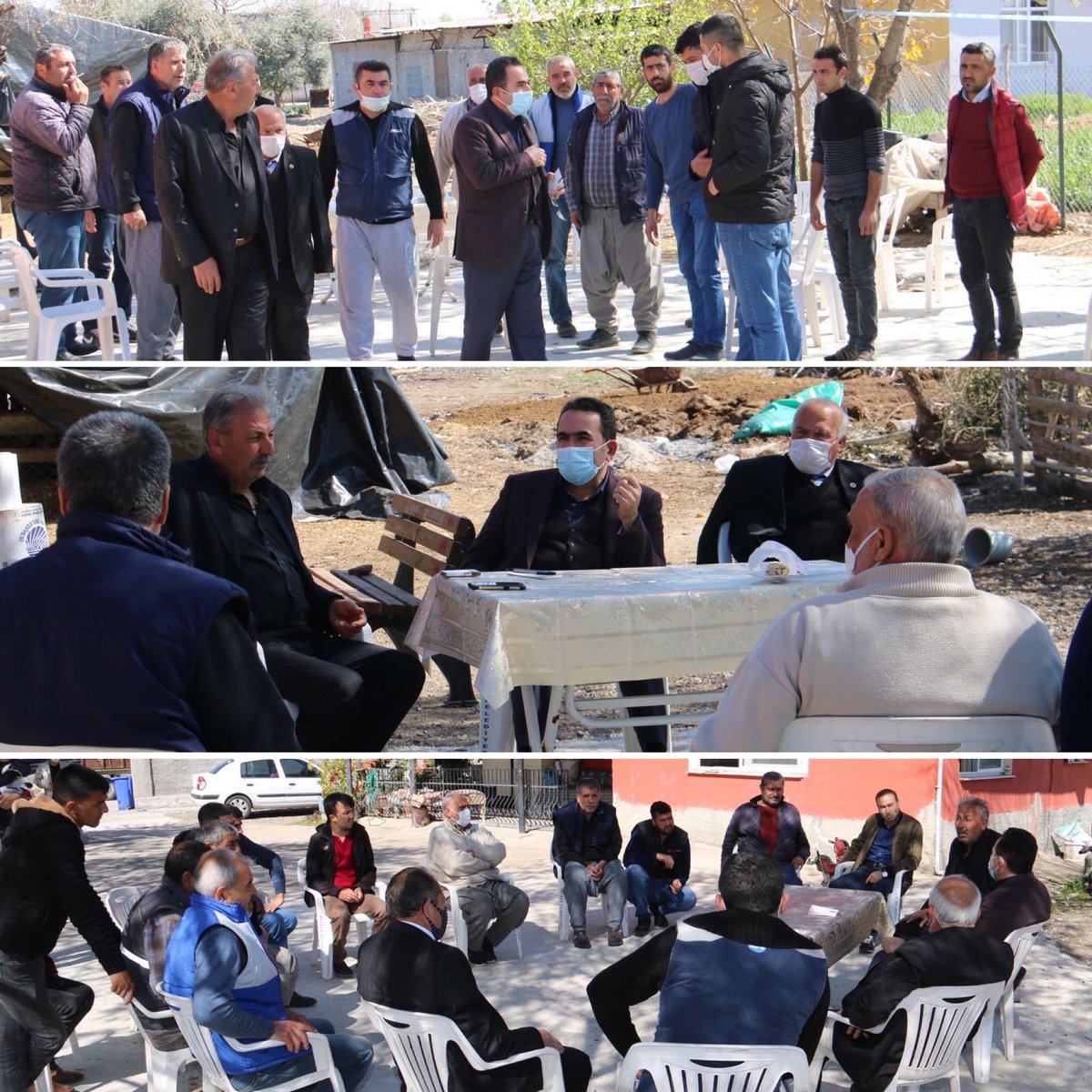 abdullahdogru01's tweet photo. 📍 Seyhan - Gölbaşı Mahallesi  

Kıymetli hemşehrilerimizle bir araya gelerek; talepler, sorunlar ve çözüm önerilerine ilişkin kapsamlı değerlendirmelerde bulunduk ve gerekli notlarımızı aldık.

Sorunların çözümü ve taleplerin olumlu neticelenmesi için azamî gayreti göstereceğiz. https://t.co/x2QzTeLIc7