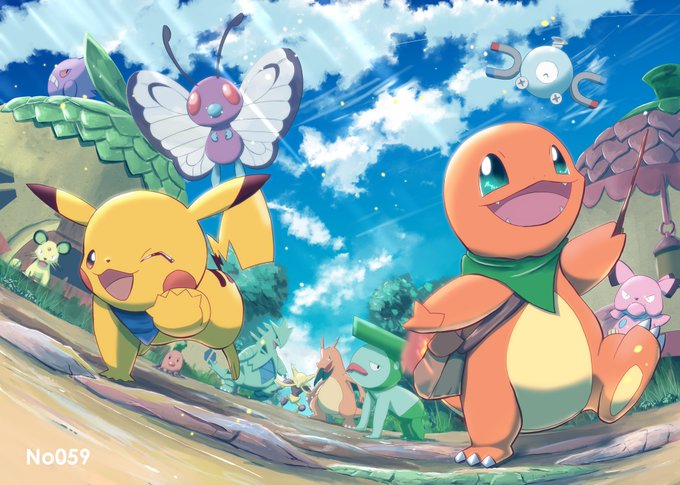 「ポケモン25周年」 illustration images(Popular))