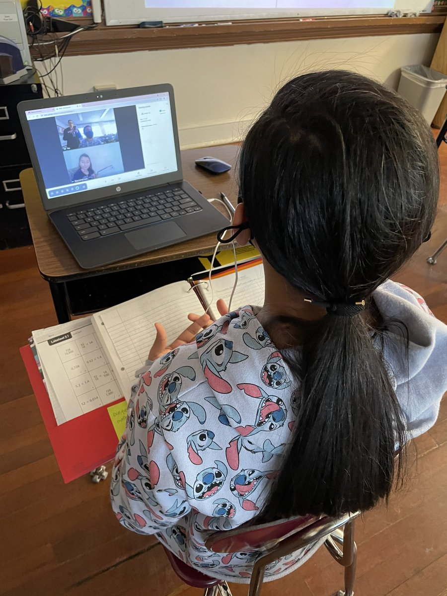 MessanaMs's tweet photo. Students who felt confident about the math questions assigned volunteered to be Knowledge Promoters, and through the use of breakout rooms, guided their peers who needed some assistance. The students who guided the groups and those who joined the groups did an amazing job! https://t.co/RGtD7Y9eA1