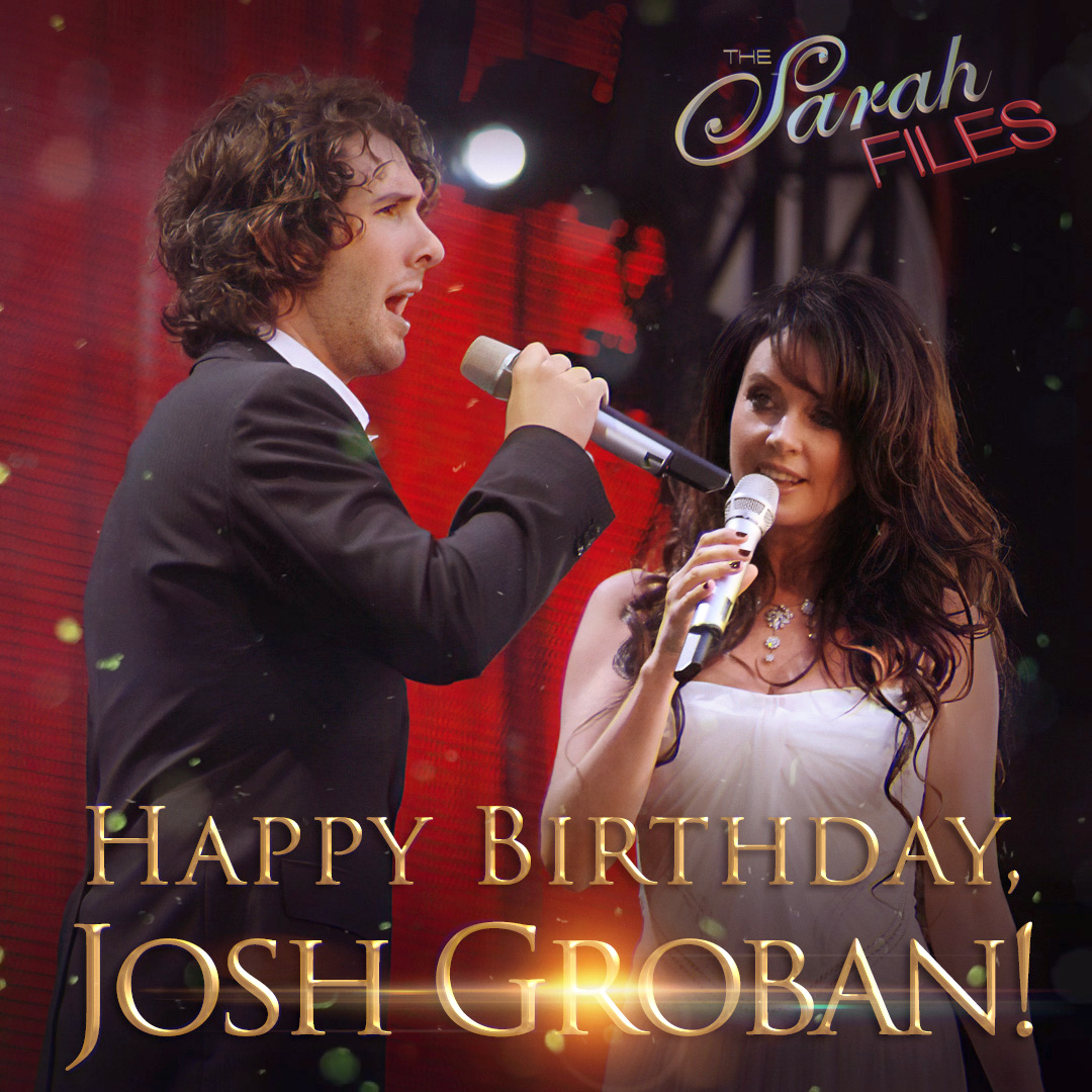 Happy birthday, Josh Groban!   