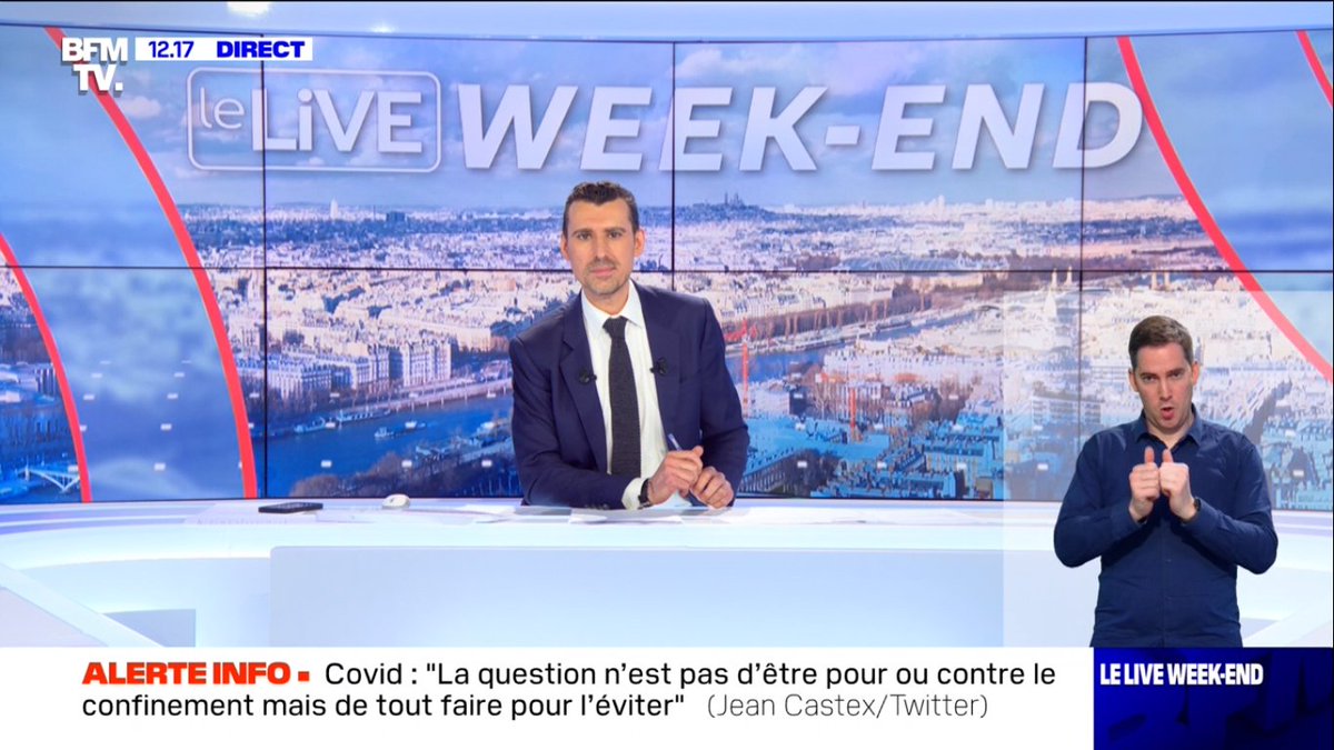 juju1381's tweet photo. Formidable @tomjoubert 😊 @BFMTV #LiveWeekEnd 😉👌😘🧡 https://t.co/wNE00RyAJY
