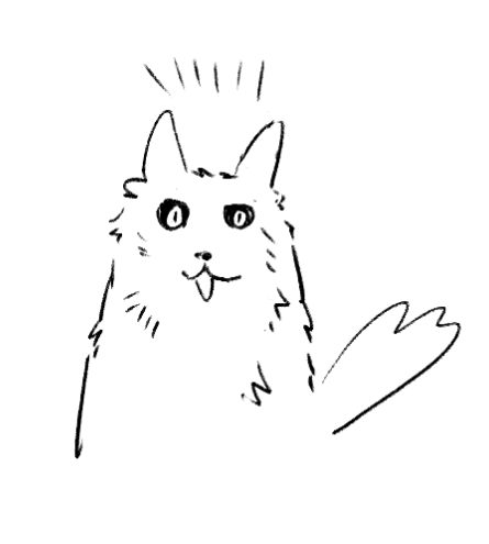 壱太なんてこんなシュールな感じになってしまう(犬が描けない) 
