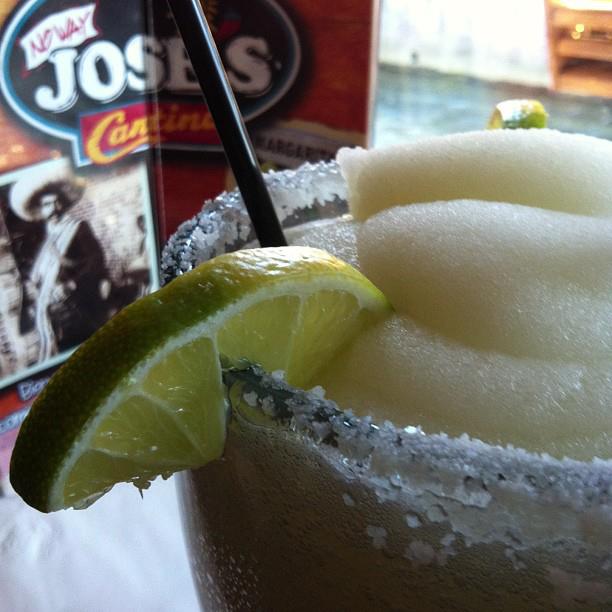 It's the weekend, go ahead and treat yourself to one of our famous Margaritas! Do you like 'em frozen or on the rocks? #NoWayJoses