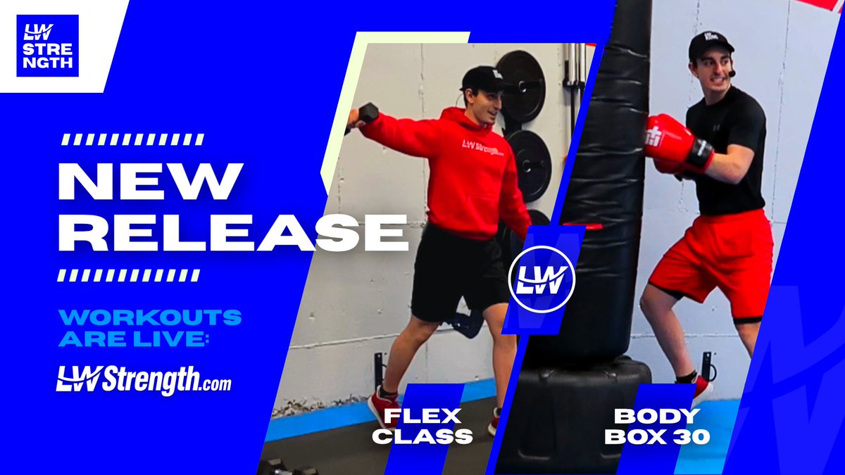 LWStrengthActv's tweet image. New Release is LIVE! Have you checked out the new workouts yet? Head over to the portal and start crushing these workouts today!

Not a member yet?
Find your strength, at LWStrength.com

#onlineworkoutprogram #onlineworkoutplans #onlineworkoutclass #onlineworkoutclasses