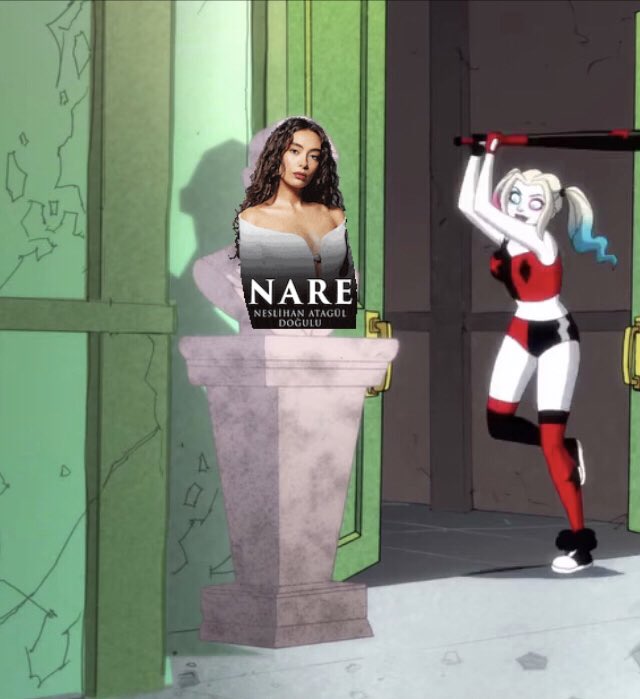 principetcha_'s tweet photo. Güle güle 👋👋🏻👋🏼👋🏽 🔹Harley Quinn🔹 💙❤️ #SefirinKizi https://t.co/h8AG5gUBHS
