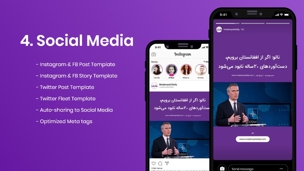 CodeNawis's tweet photo. 5/6 🧵

The story, Fleet, and posts have a great role in attracting readers' attention. That's why we designed beautiful, yet engaging social post and story templates 😊

4. Social Media 🤯👇 https://t.co/IVp6UEFhFh