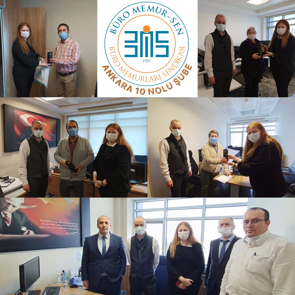 Büro Memur-Sen Ankara 10 Nolu Şubemizin ''French Press Termos Bardak'' promosyonunu üyelerimize ulaştırmaya devam ediyoruz. 

● Sincan Hizmet Merkezi 
● Çalışma ve Sosyal Güvenlik Eğitim ve Araştırma Merkezi 
● Türkiye İş Kurumu Genel Müdürlüğü