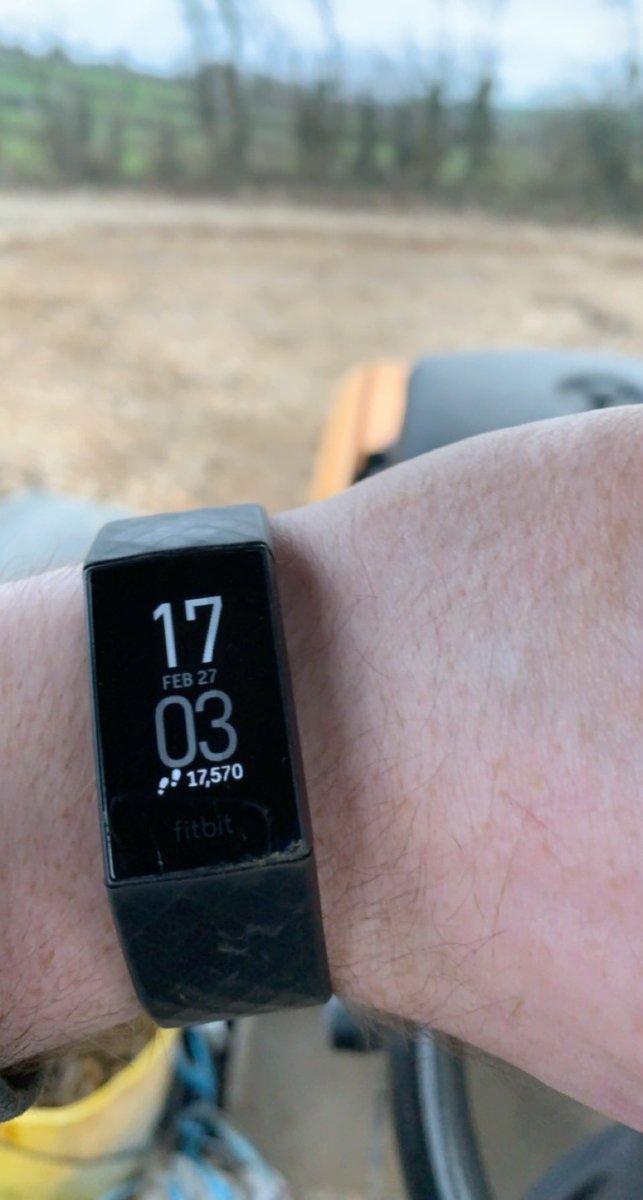 mc_markconnolly's tweet photo. God bless the tractor for getting my steps up on my Fitbit. I feel like a middle aged woman who’s only getting sitting down now. #mybodyisatemple #active #godblessthework https://t.co/3M9vG8PuEr
