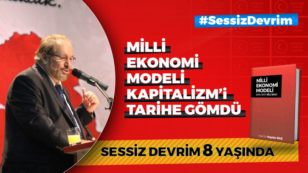 27 şubat 2013 dünya tarihinde bir dönüm noktası olmuştur. kapitalizm, milli ekonomi modeli ile tarihe gömülmüştür.
#SessizDevrim ancak böyle olur.
yaşasın #haydarbaş yaşasın #mem yaşasın #btp