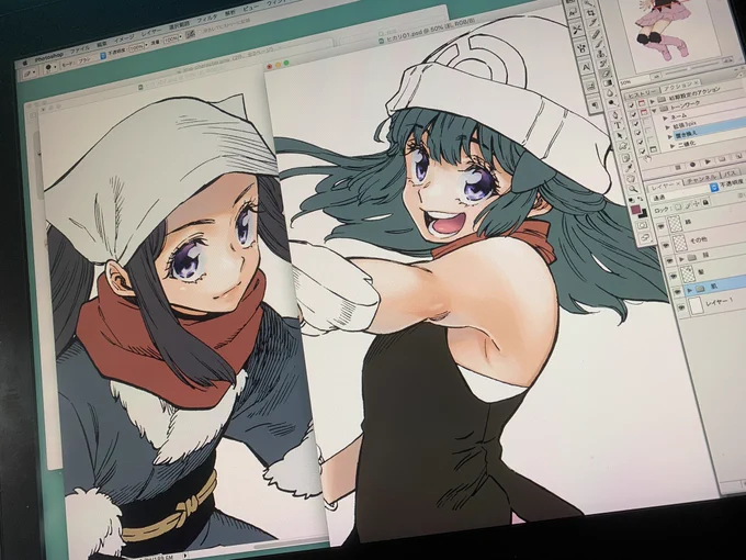 ヒカリの前髪は出す派。 