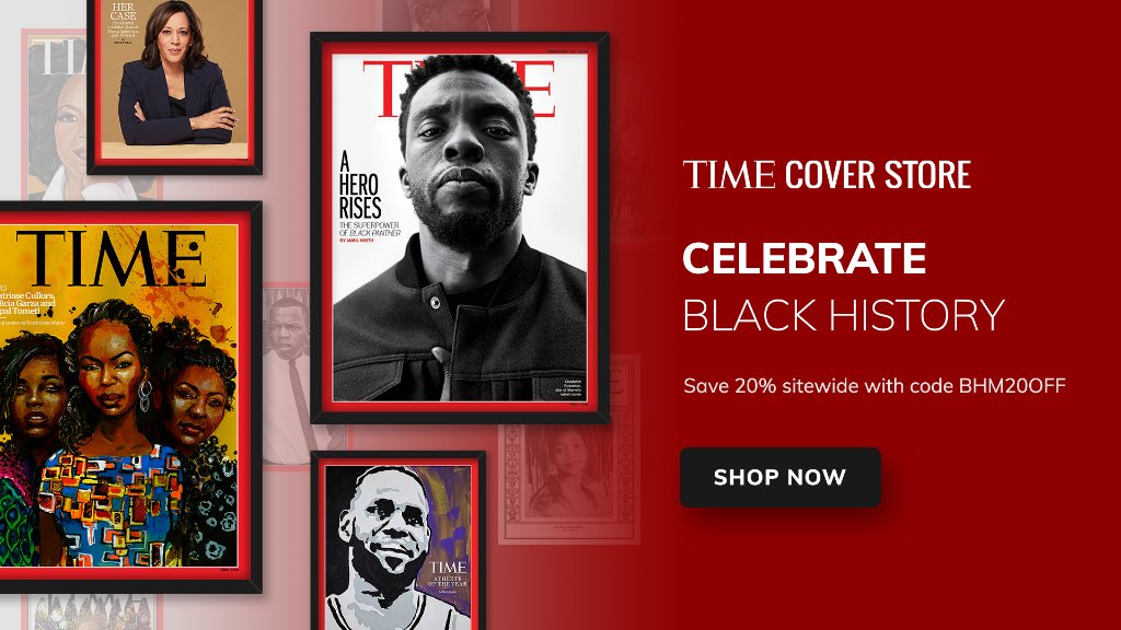 Celebrate Black History Month with a TIME cover art print for your favorite reader, or yourself: https://t.co/uVrwd9mic5 https://t.co/qSiazk5jfM