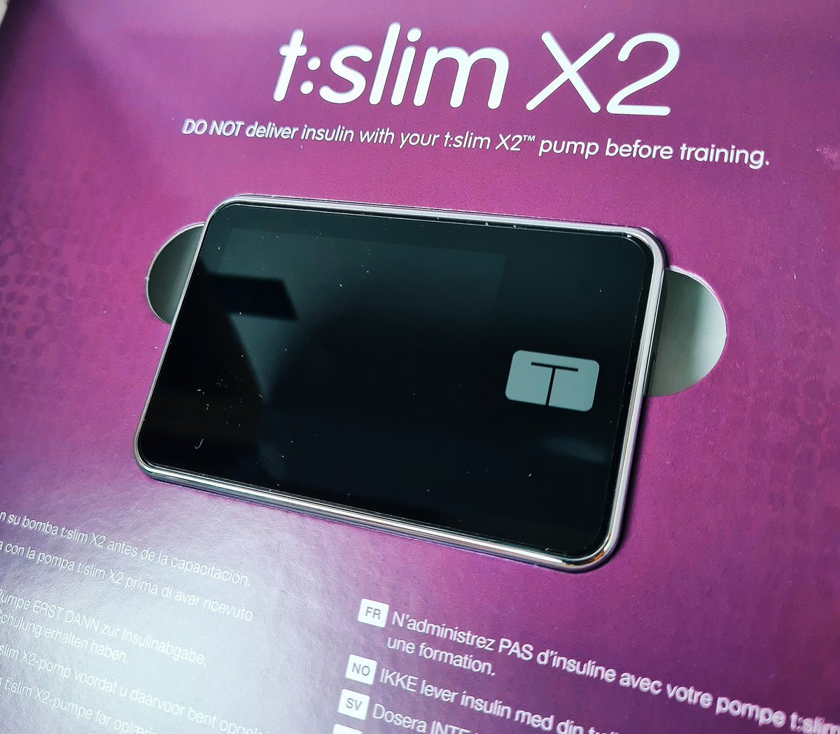 typeoneaddyabi's tweet image. Who else gets super excited trying new diabetes tech? Get me on that training!! Eeek!! #tslim #dexcom #x2 #type1diabetes #pwd