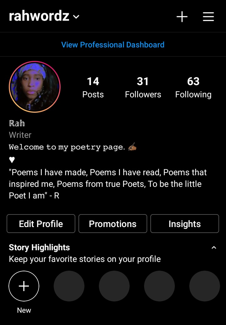 sarxoh's tweet photo. Hey, I'm a 17 y/o poet from New York. I started when I was 16. Check me out on Instagram! 🥺💓💓💓 https://t.co/tbETN6WYIE