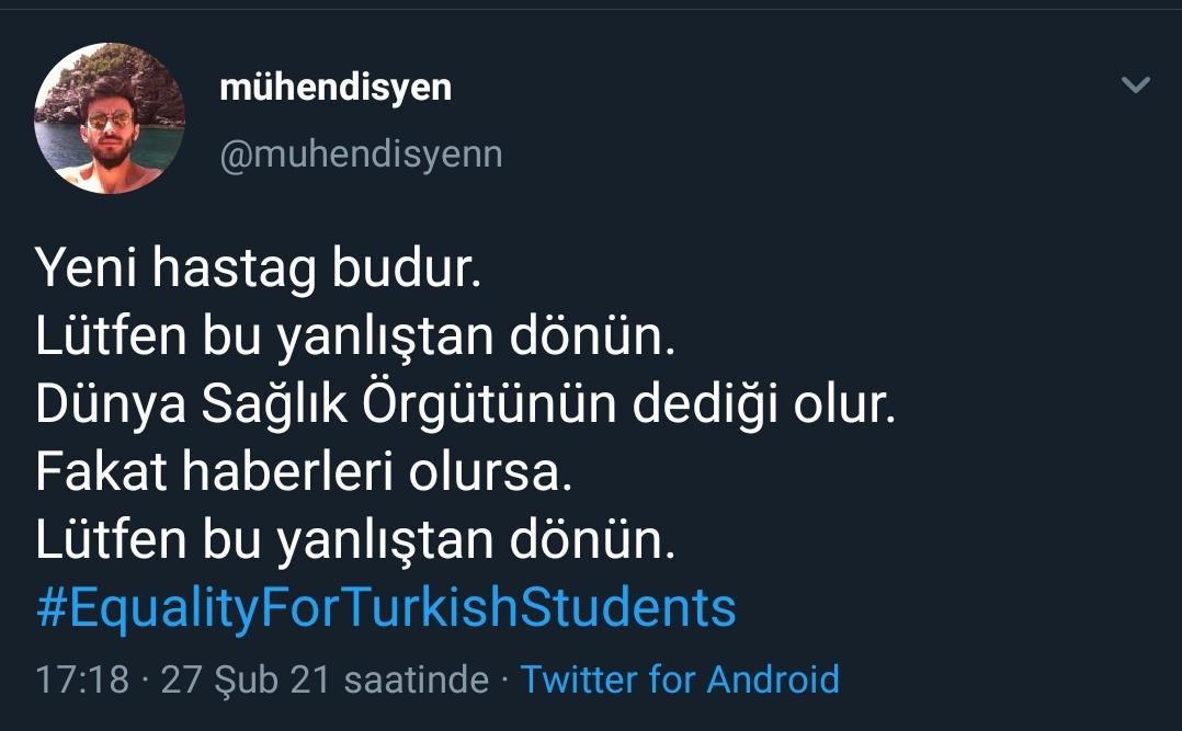 muhendisyenn's tweet photo. Geri dönün, bunu yapabilirsiniz.
Son kez oku, okut ve seri şekilde yayın.

#EqualityForTurkishStudents

#neyapacağız https://t.co/kMSkKBpmIq