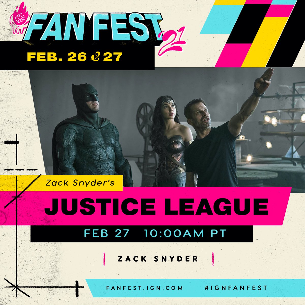 HBOMaxPR's tweet photo. .@ZackSnyder will join @IGN's #IGNFanFest at 10am PT/ 1pm ET to offer fans an inside look into the making of @HBOMax's @snydercut: https://t.co/REAojG610P https://t.co/3SrnMUgnoW