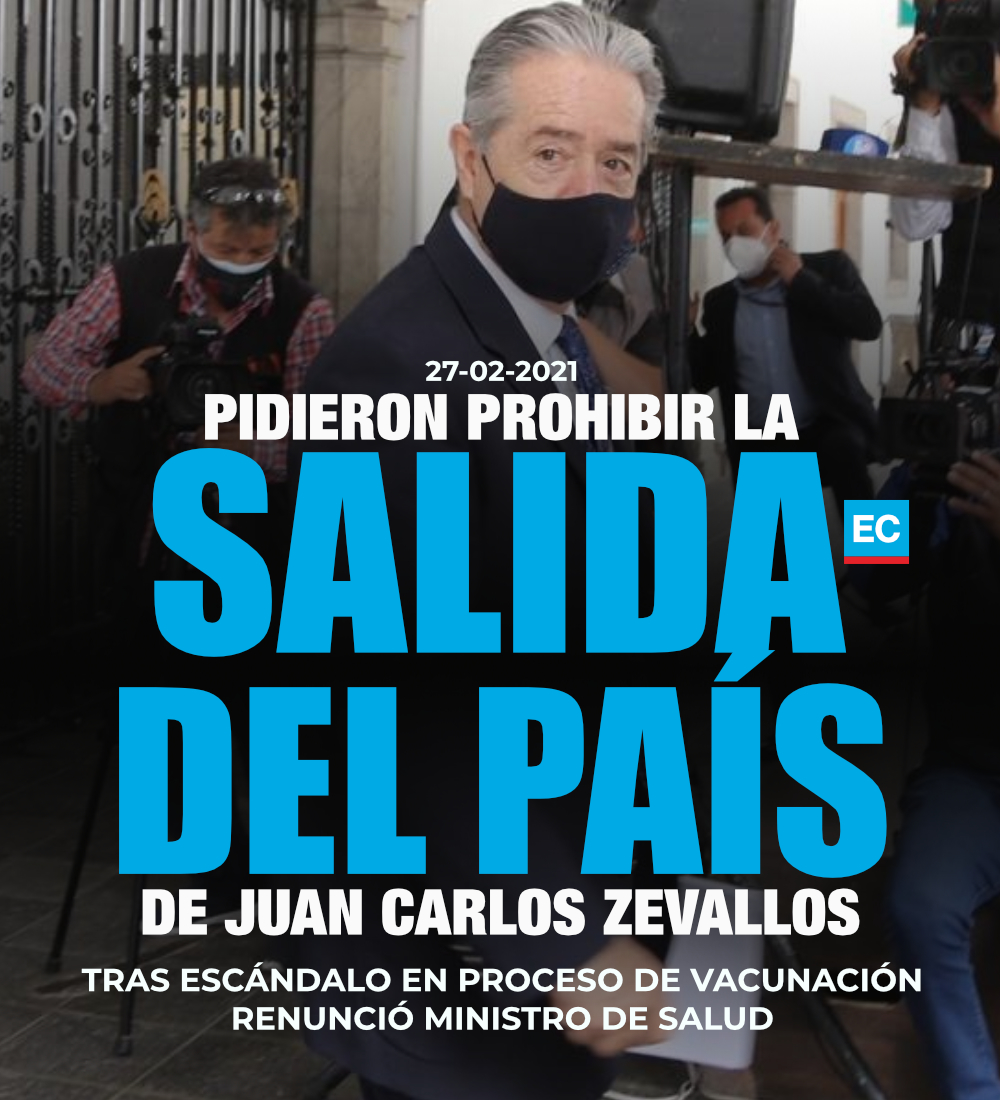 #ATENCIÓN | El viernes pidieron prohibir la salida del país de Juan Carlos Zevallos, tras su renuncia como ministro de Salud. ¿Viajó a EE.UU.? » bit.ly/3qZPFWg